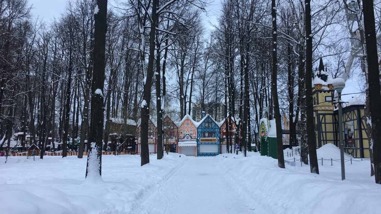 Аномально тепловая декабрьская погода в Татарст...