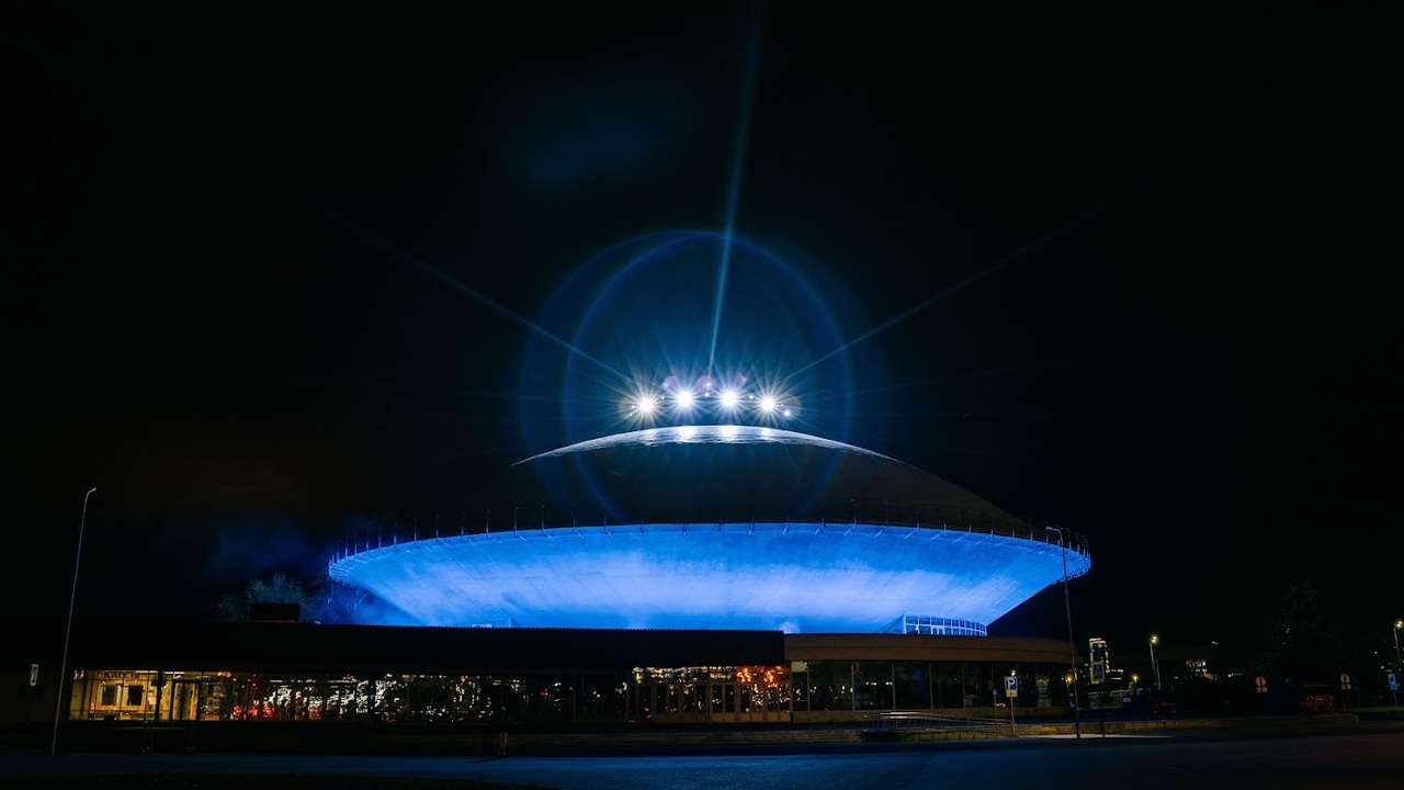 Команда фестиваля медиаискусства НУР, который п...