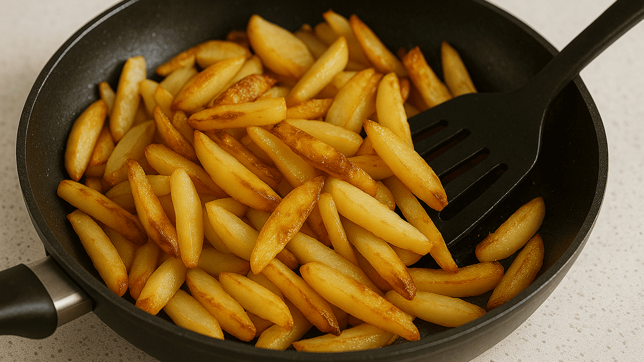 Жареный картофель многие считают самым простым ...