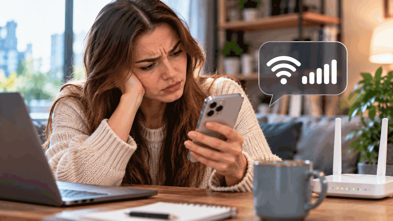 Телефон показывает полный Wi-Fi, но сайты открываются вечность: почему «палочки» ничего не гарантируют Почему интернет может тормозить даже при полном...