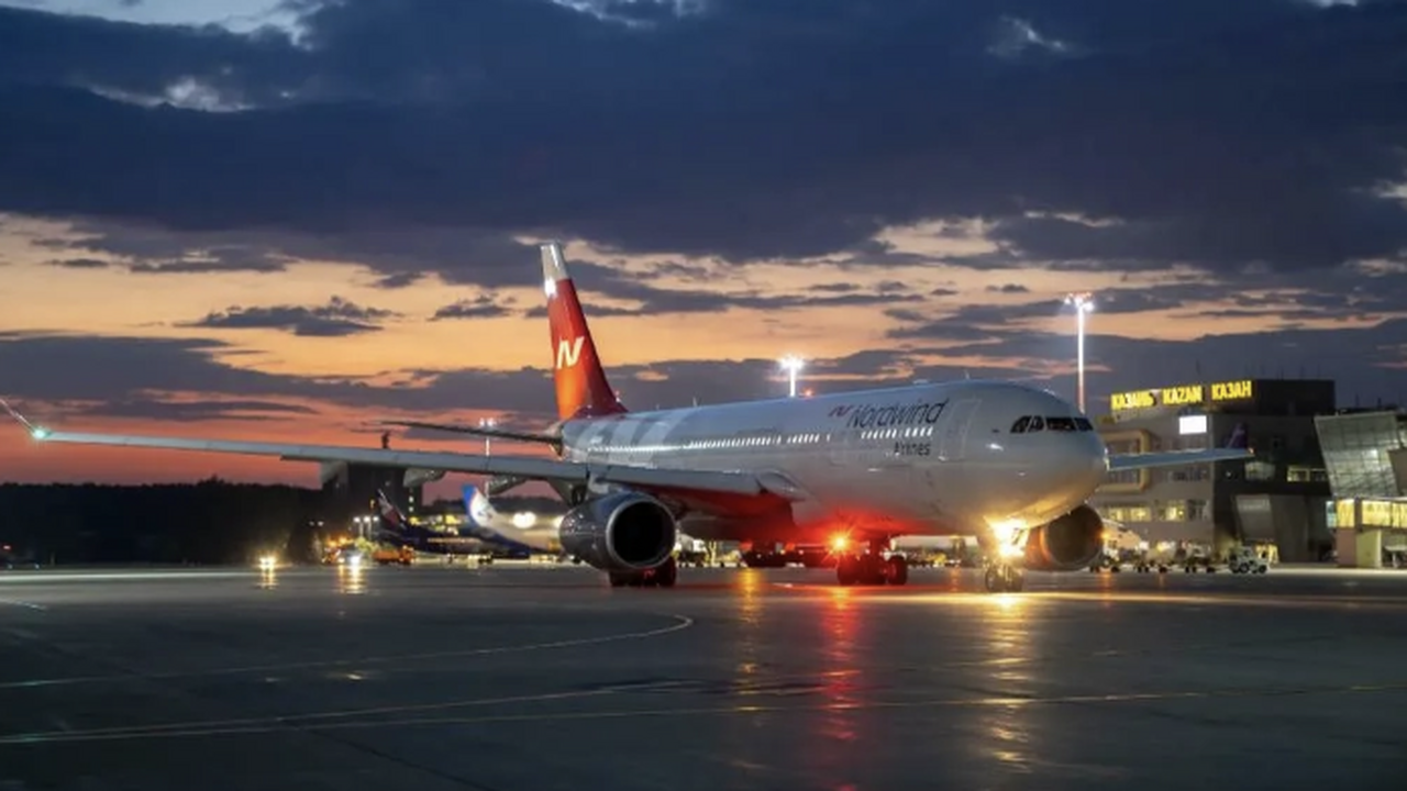 Три рейса Nordwind не смогли приземлиться в Казани из-за временного запрета Из-за временных ограничений на полеты в воздушн...