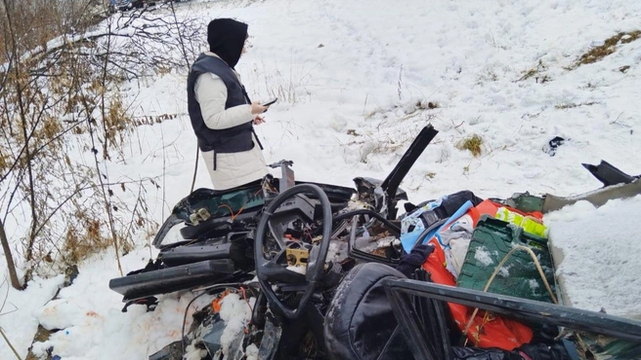 На трассе Р-255 «Сибирь» в Новосибирской област...