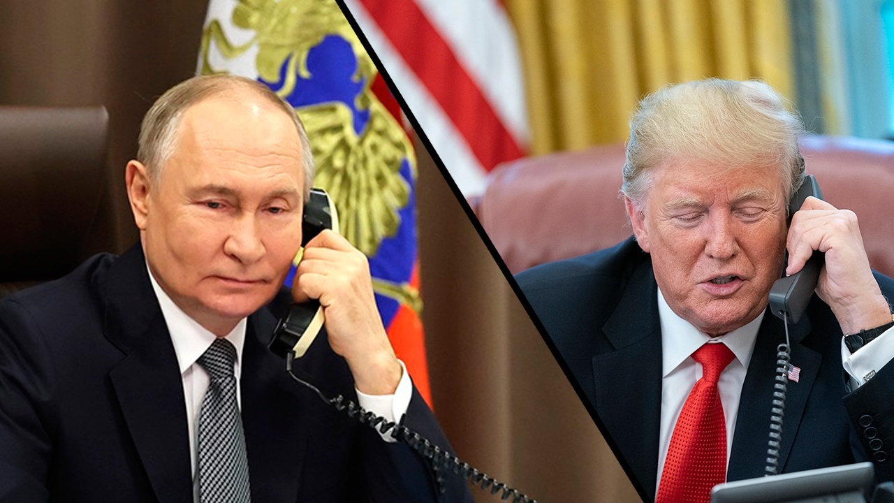 «Радиостанция Судного дня» передала два слова после разговора Путина и Трампа После телефонных переговоров президентов России...