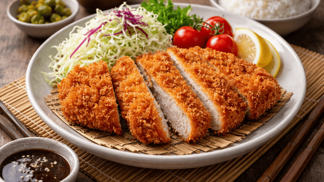 Почему в Японии обожают тонкацу: хрустящее блюдо, которое переворачивает представление о свинине Как простая свиная котлета в хрустящей панировк...