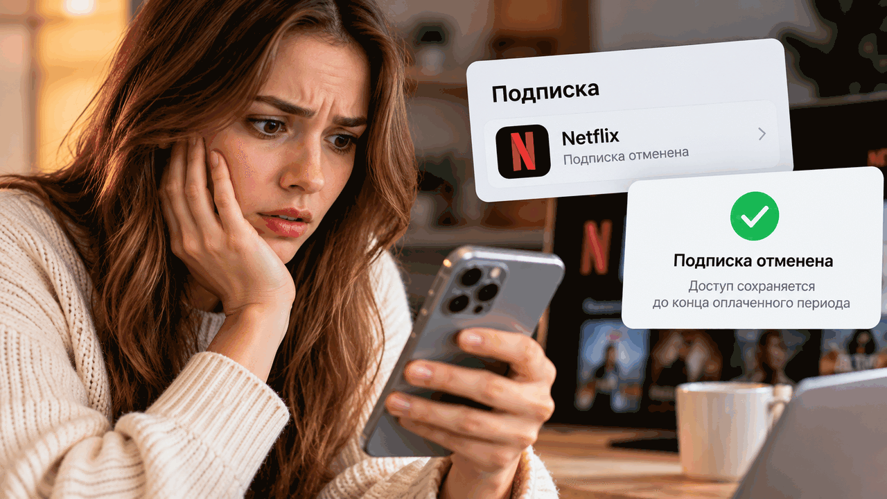  Почему сервис продолжает работать после отмены...