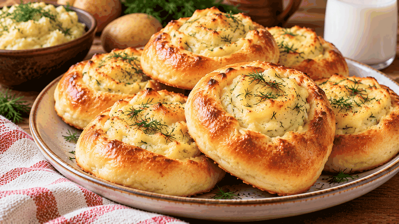Как приготовить бабушкины шанежки с картошкой в...
