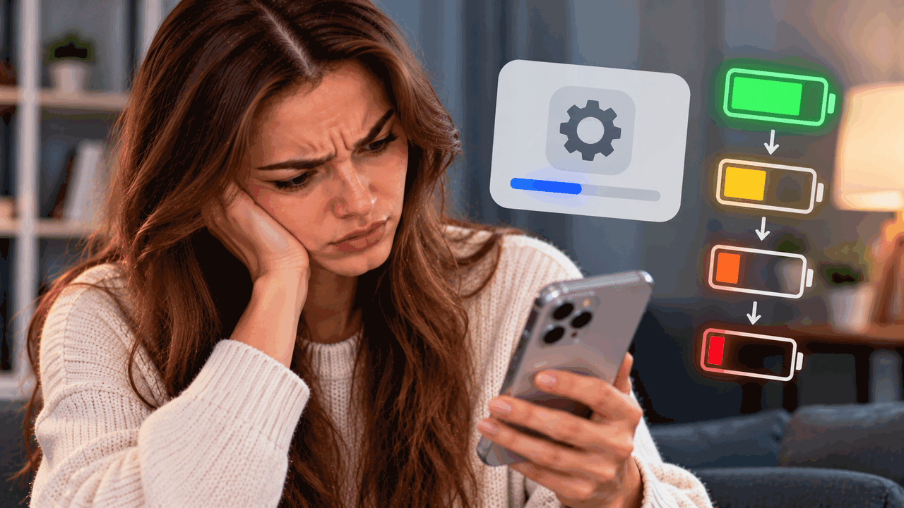  Почему смартфон может быстрее разряжаться посл...