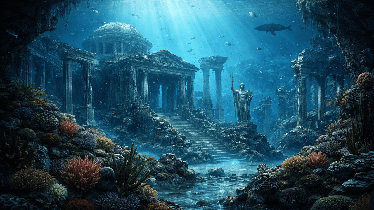 В глубинах Атлантического океана скрывается уни...