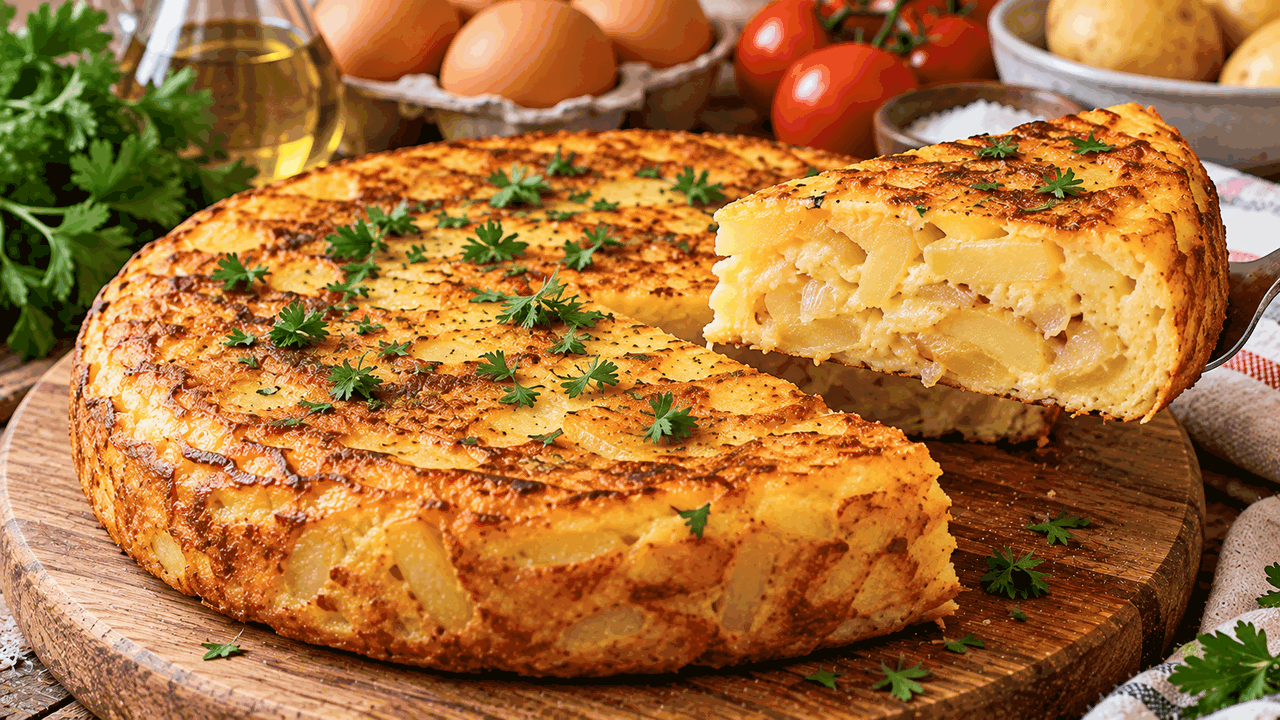 Испанцы готовят из картошки и яиц толстый пирог: снаружи румяный, внутри нежный Как приготовить испанскую картофельную тортилью...