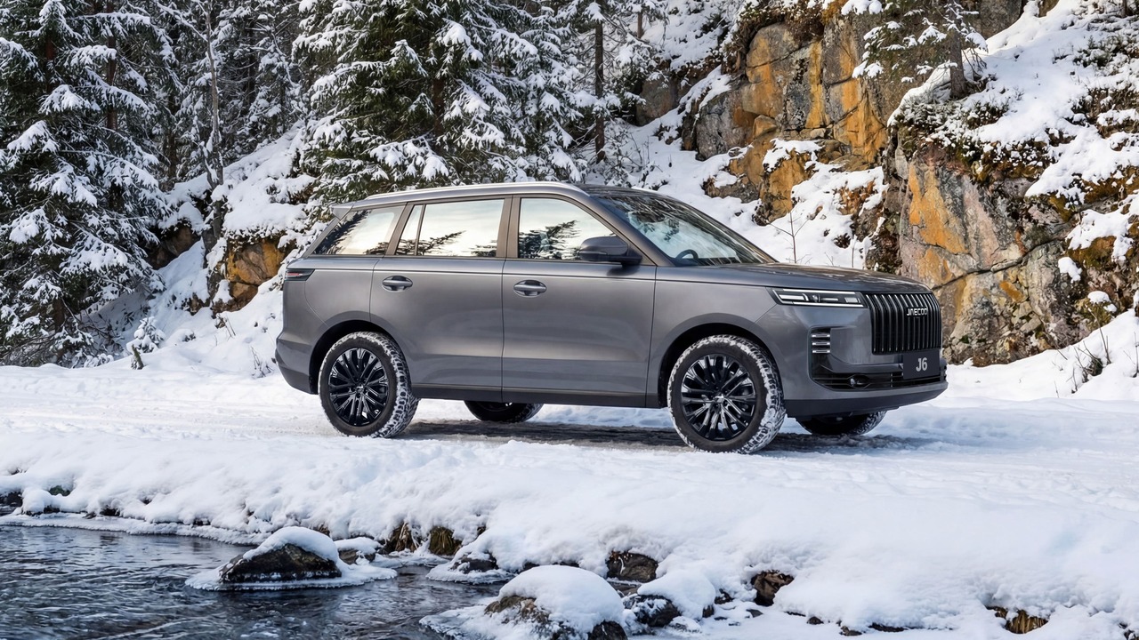  Новый кроссовер JAECOO J6 выходит на рынок Рос...