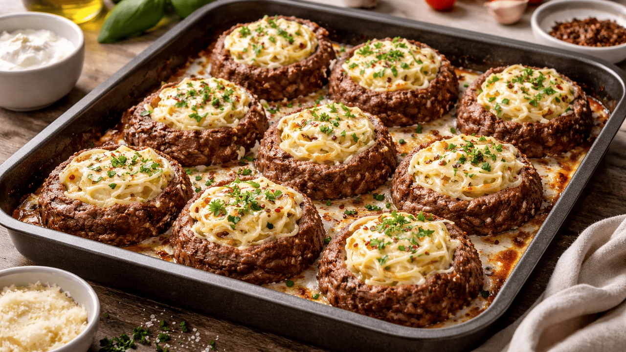 Про брызги и жир на плите забыла навсегда: гнёзда со сливочной начинкой получаются идеально Эти котлеты выглядят куда эффектнее обычных и г...