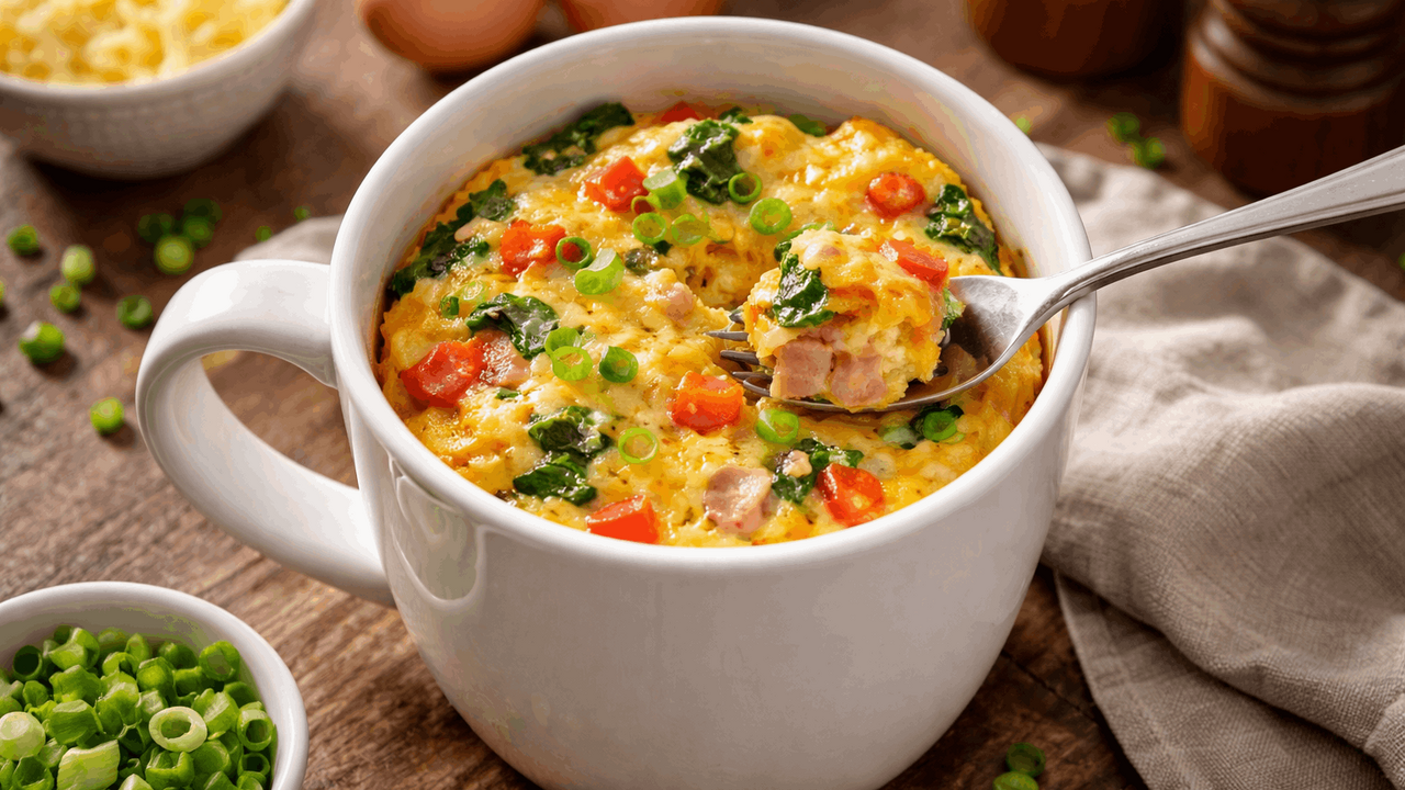 Быстрый утренний лайфхак для ленивого утра: почему омлет в кружке получается вкуснее, чем на сковороде Омлет в микроволновке способен превратить обычн...