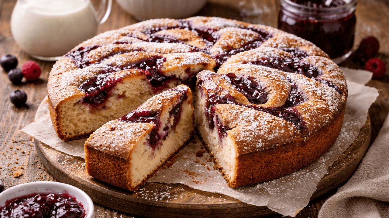 Этот нежный и влажный пирог из самых простых пр...