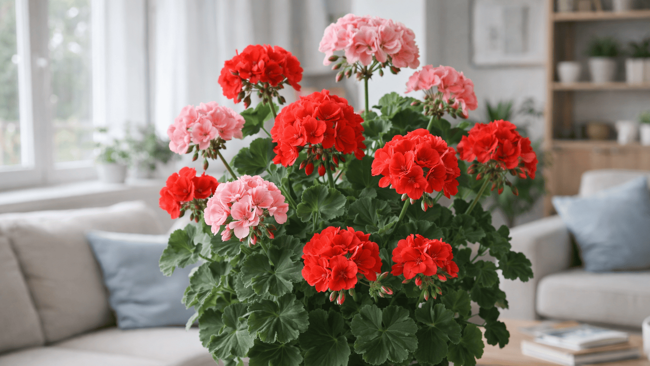 Герань может долго радовать только листьями, но...