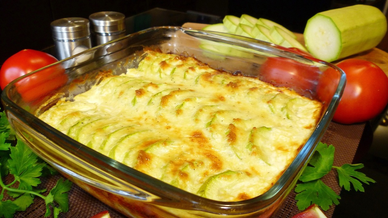Лёгкая кабачковая запеканка на сковороде — отли...