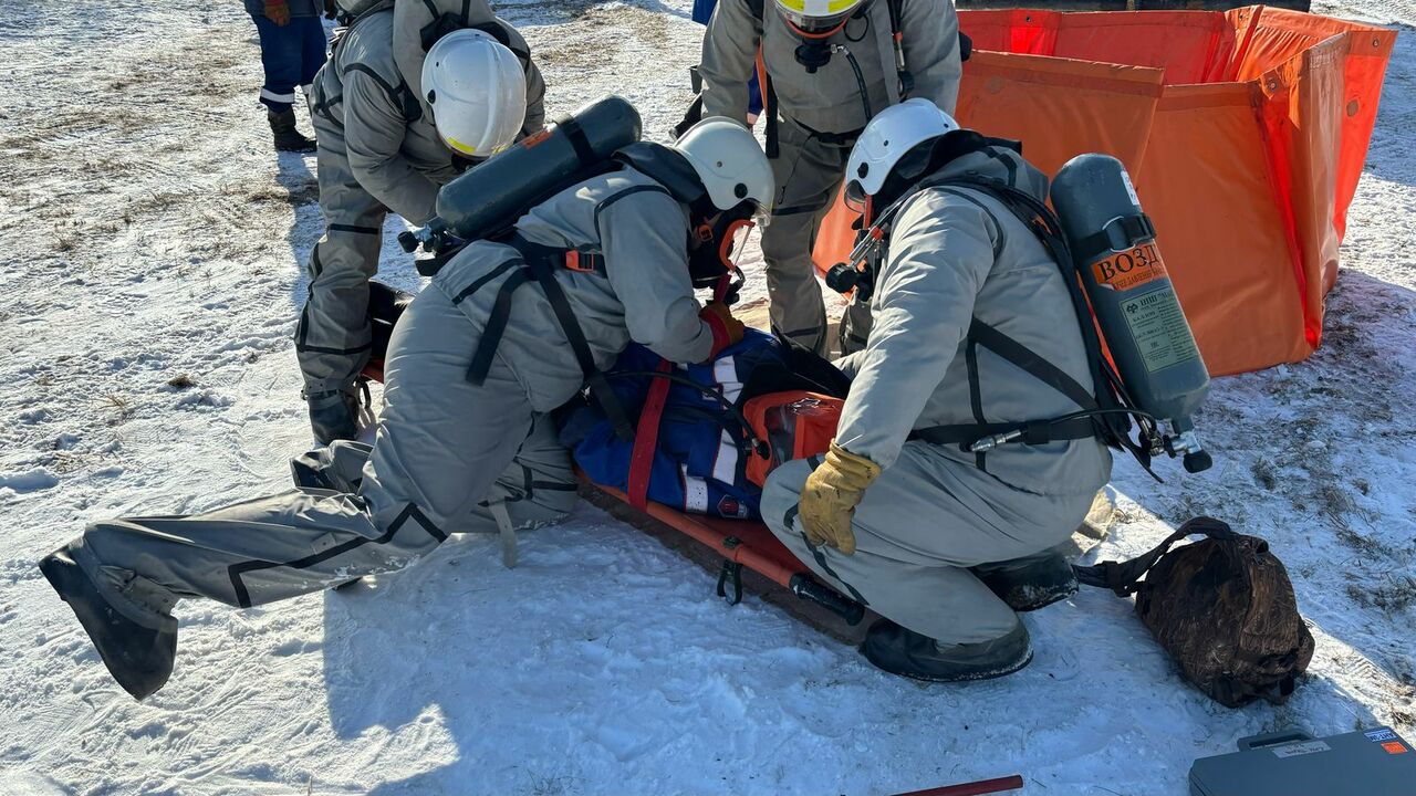 АО «Транснефть – Прикамье» провело тренировочное занятие в Удмуртской Республике АО «Транснефть – Прикамье» провело штабную трен...