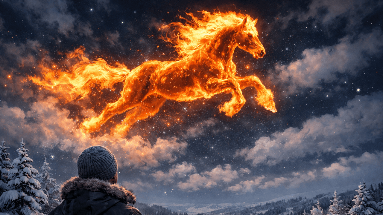 Январь 2026 года под знаком Красной Огненной Ло...