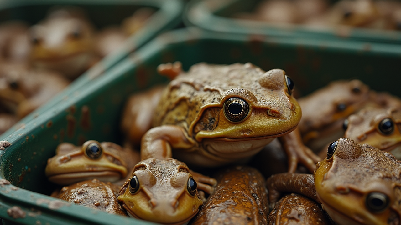Хитридиомикоз, вызываемый грибком Batrachochytr...