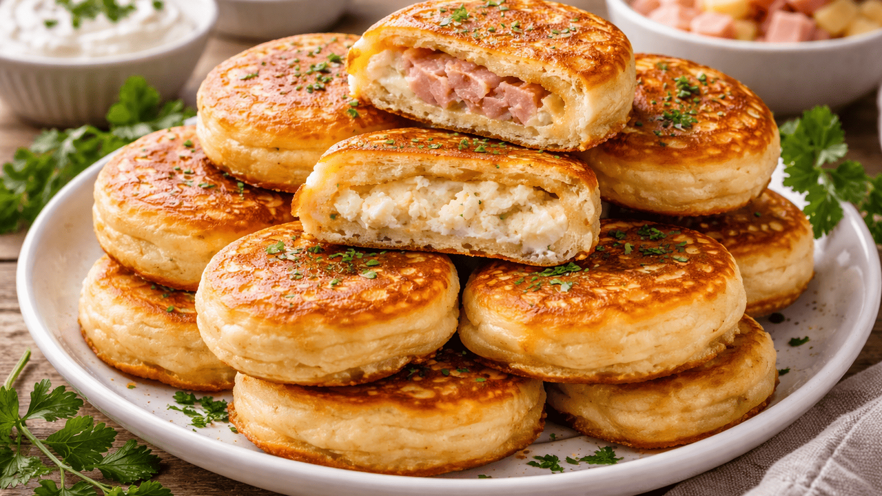 Эти пышные оладьи на кефире с дрожжами получают...