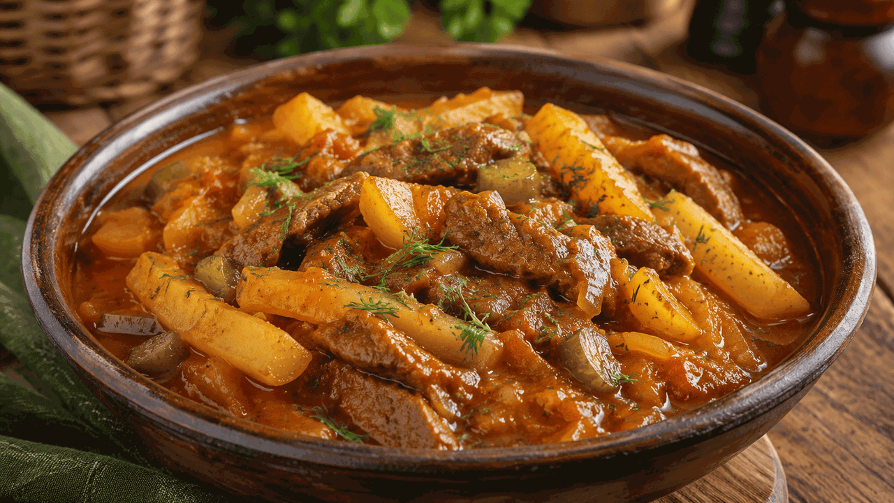 Азу по-татарски легко испортить спешкой. Мясо о...