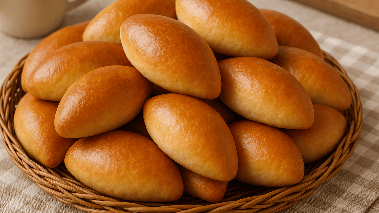 Настоящее чудо на кухне: пирожки по неизвестному автору становятся любимыми у всех Мороз за окном, тёплая кухня и золотистые рулет...