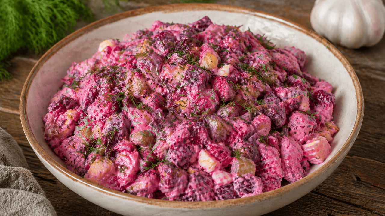 Попробуйте приготовить эффектный свекольный сал...