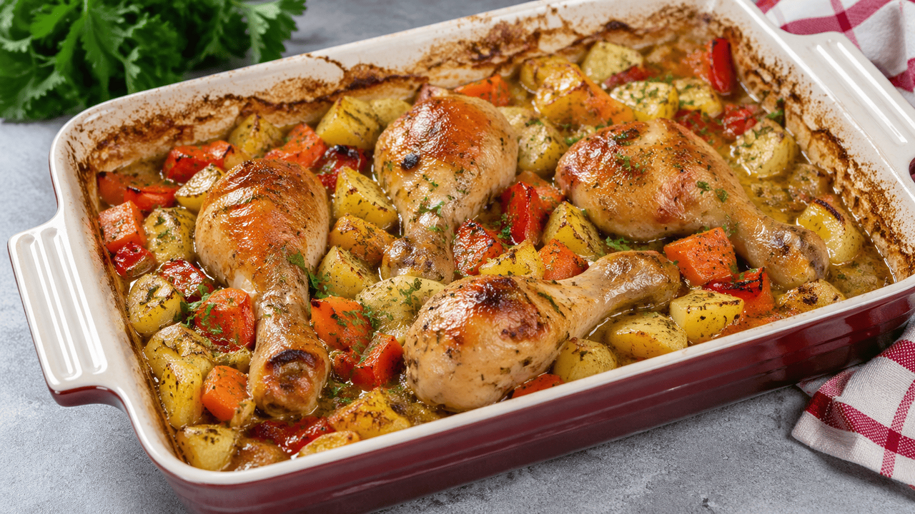 Когда совсем нет времени стоять у плиты, этот п...