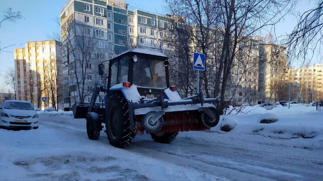 В Республике Татарстан 374 единицы снегоуборочн...