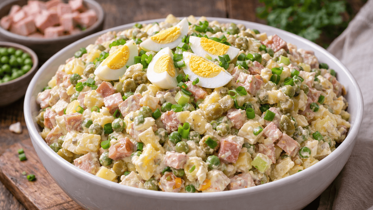 Неожиданная и аппетитная альтернатива надоевшего всем Оливье: салат Киевский — гости сметут его первым со стола Лёгкий и свежий салат «Киевский» способен неожи...