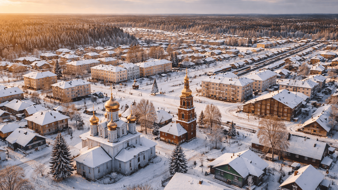 Небольшой северный город, который привыкли счит...