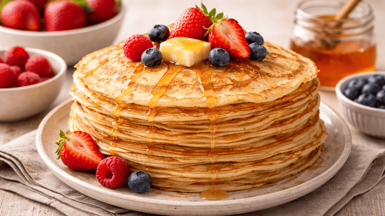 Секрет кружевных и эластичных блинов — кипяток ...