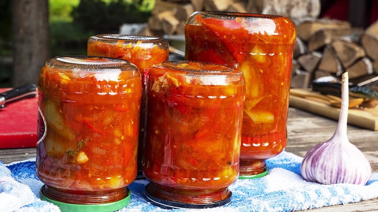 Лечо по-болгарски «30-минутка»! Суперрецепт: всего 5 продуктов и вода Если вы ищете рецепт простой и насыщенной загот...