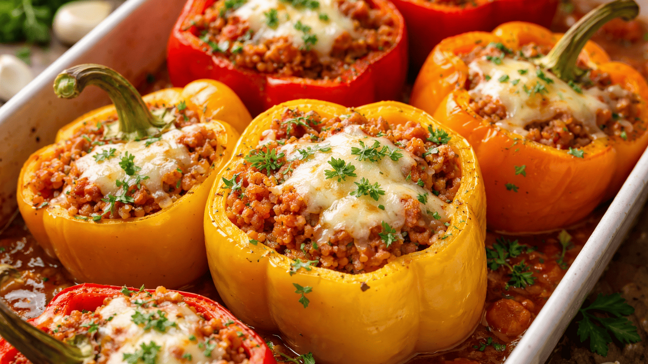 Гениально простой ужин без лишних калорий: сочные фаршированные перцы, которые хочется готовить снова и снова Даже простые фаршированные перцы могут разочаро...