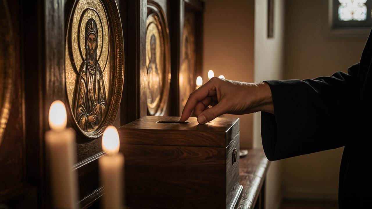 В храмах действуют разные формы пожертвований