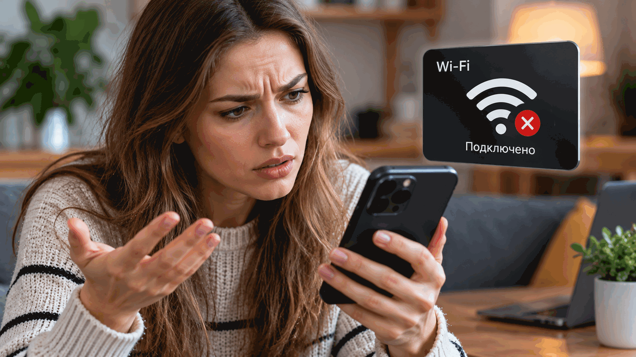 Смартфон подключился к Wi-Fi, но интернет не работает: какую настройку стоит проверить первой Почему смартфон подключается к Wi-Fi без доступ...