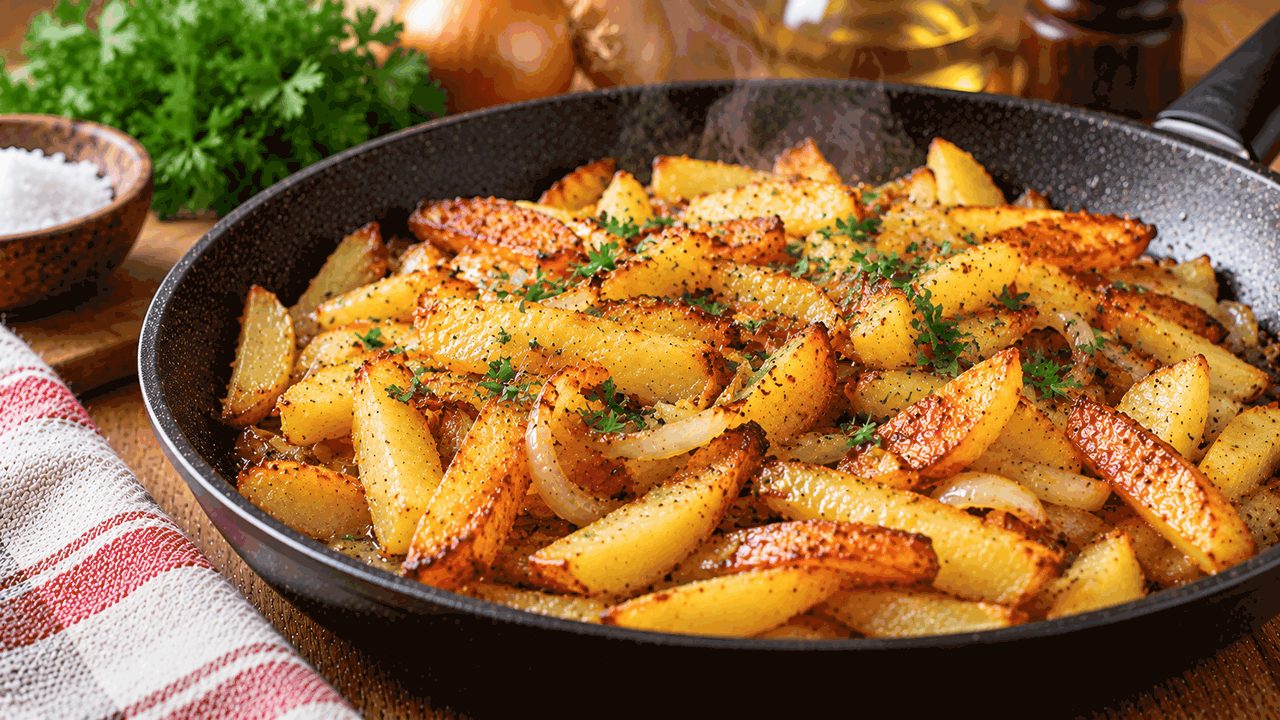 Жареная картошка опять получилась мягкой и мокрой: что мы делаем не так, когда мечтаем о золотистой корочке Почему жареная картошка получается мягкой и мок...