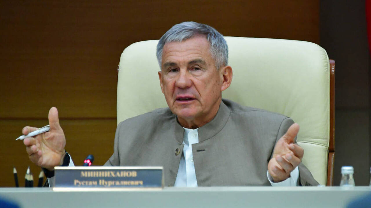 Раис Татарстана Рустам Минниханов накануне 2026...