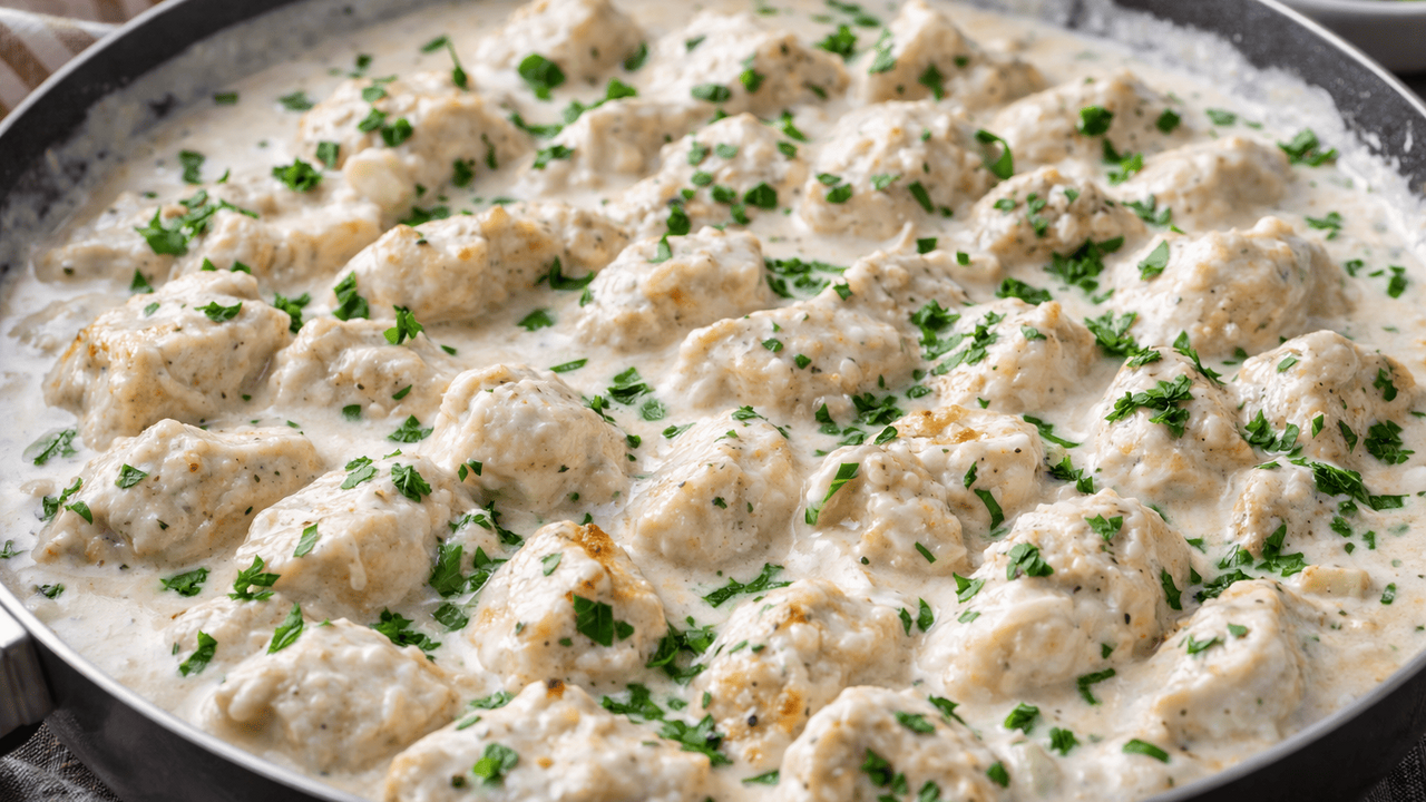 Курица в сметанном соусе — это простой домашний...