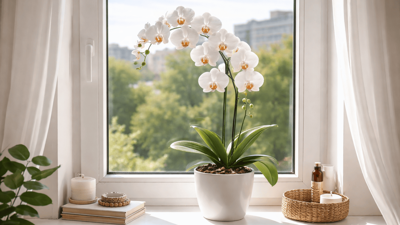 Пышное цветение орхидей может зависеть не от до...