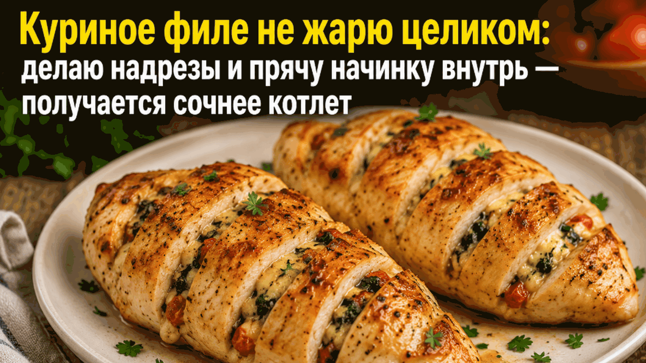 Куриное филе с помидорами и сыром в духовке. Ра...