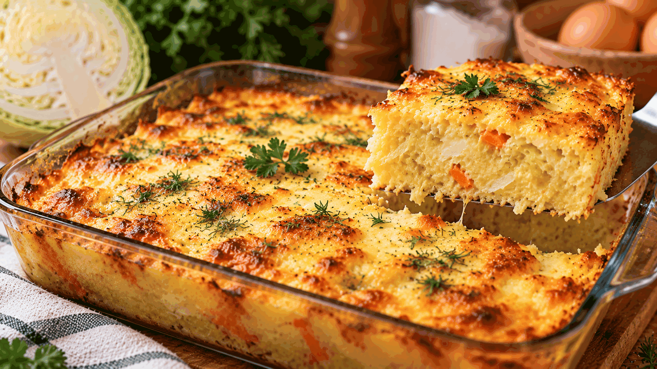 Капусту больше не тушу с мясом: заливаю яйцами и отправляю в духовку — получается нежная запеканка Как приготовить нежную капустную запеканку с яй...