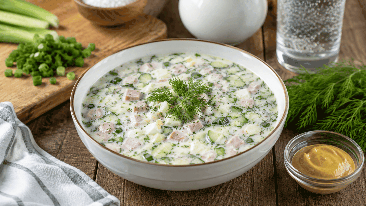 Идеальная окрошка начинается с заправки: три варианта, после которых вкус станет совсем другим В окрошке важны свежие огурцы, зелень, картофел...