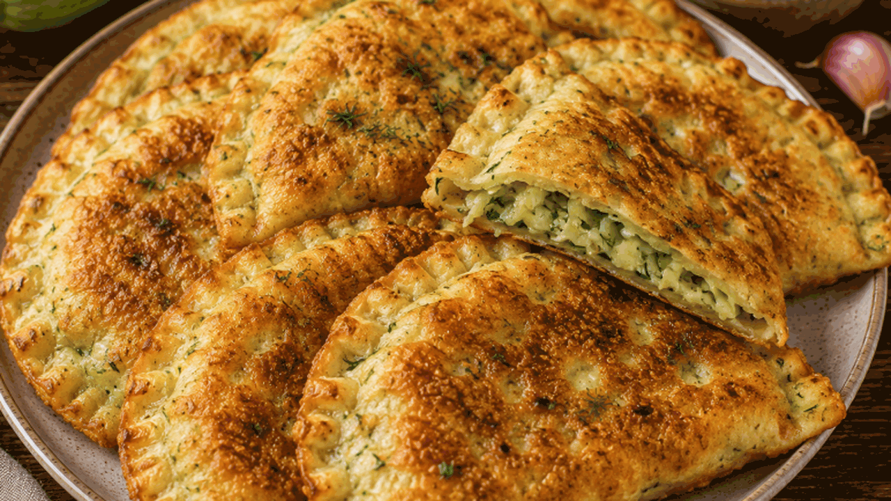 Кабачок вместо теста — и никакой раскатки: сочные «чебуреки» с мясной начинкой исчезают со сковороды первыми Кабачковые чебуреки без обычного теста готовятс...