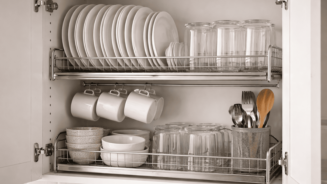 Новый кухонный тренд незаметно убирает посуду с...