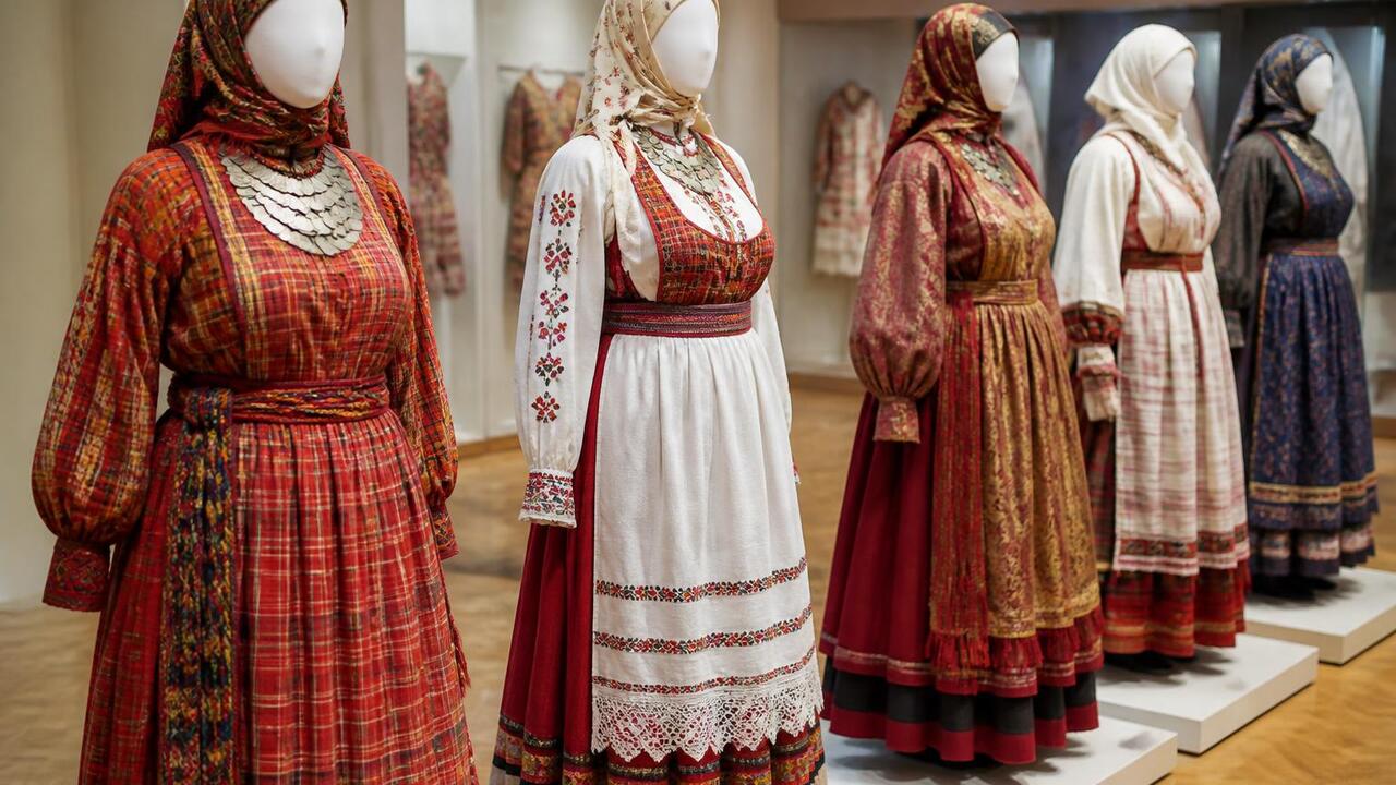 Выставка костюмов народов Поволжья открылась на саммите Россия – АСЕАН На саммите Россия-АСЕАН в Казани открылась выст...