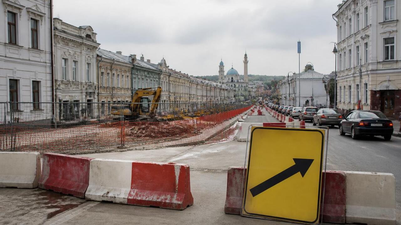 Часть улицы Шатурской в Казани перекроют из-за ремонта В Казани с 15 по 30 апреля перекроют часть улиц...