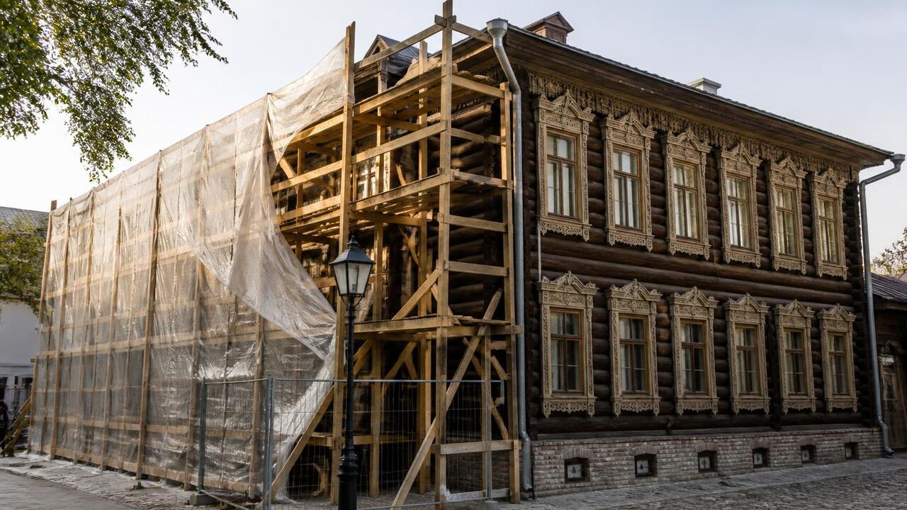 Проект реставрации дома-музея Каюма Насыри в Ка...