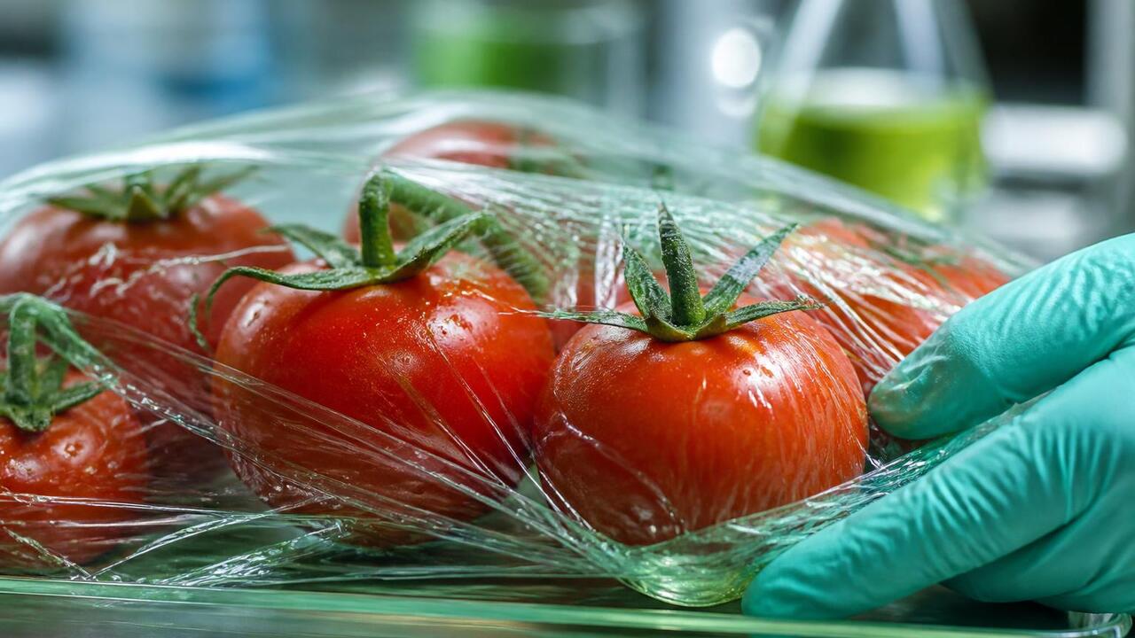 Ученые создали упаковку из тыквенной кожуры для сохранения свежести продуктов Японские ученые создали упаковку из тыквенной к...