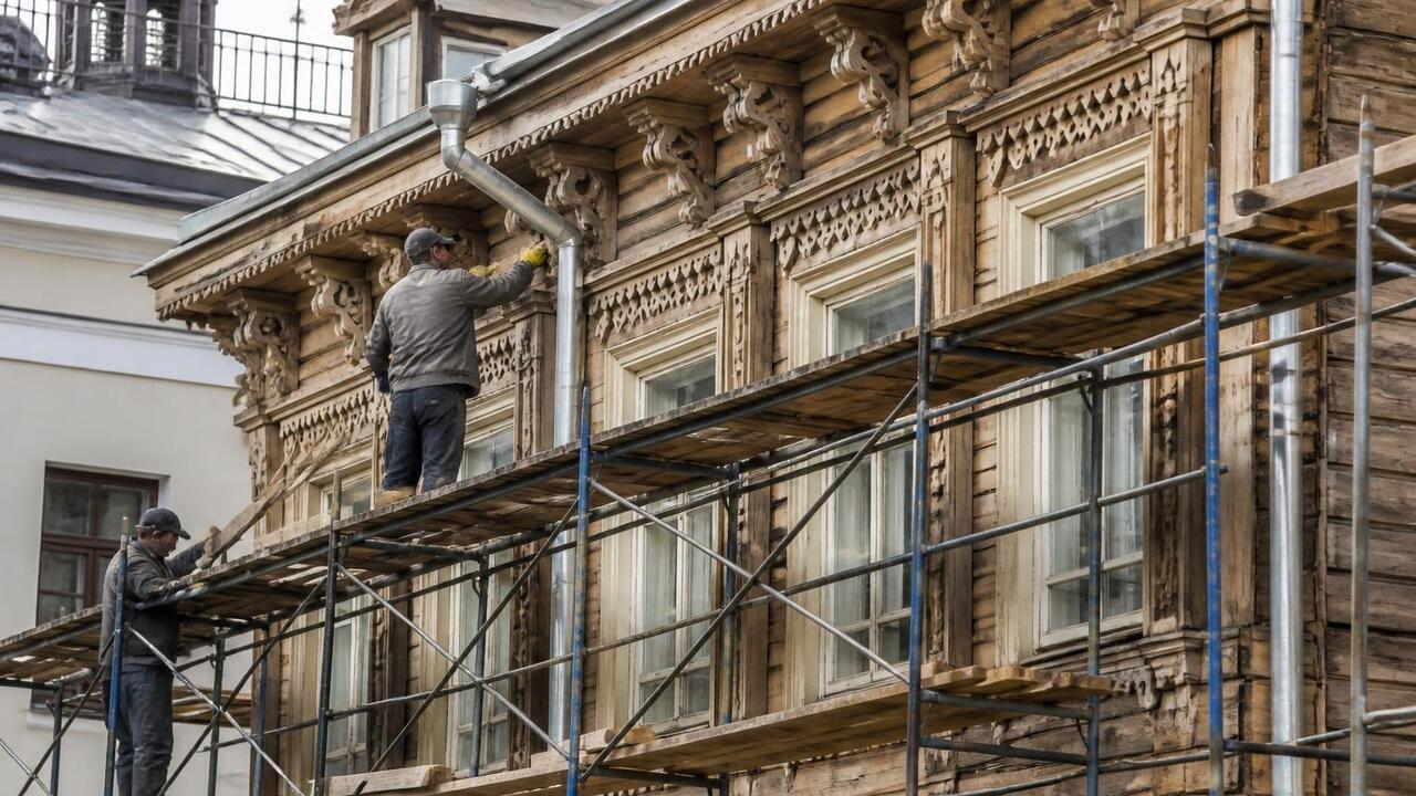 В Казани начнется реставрация деревянного дома ...