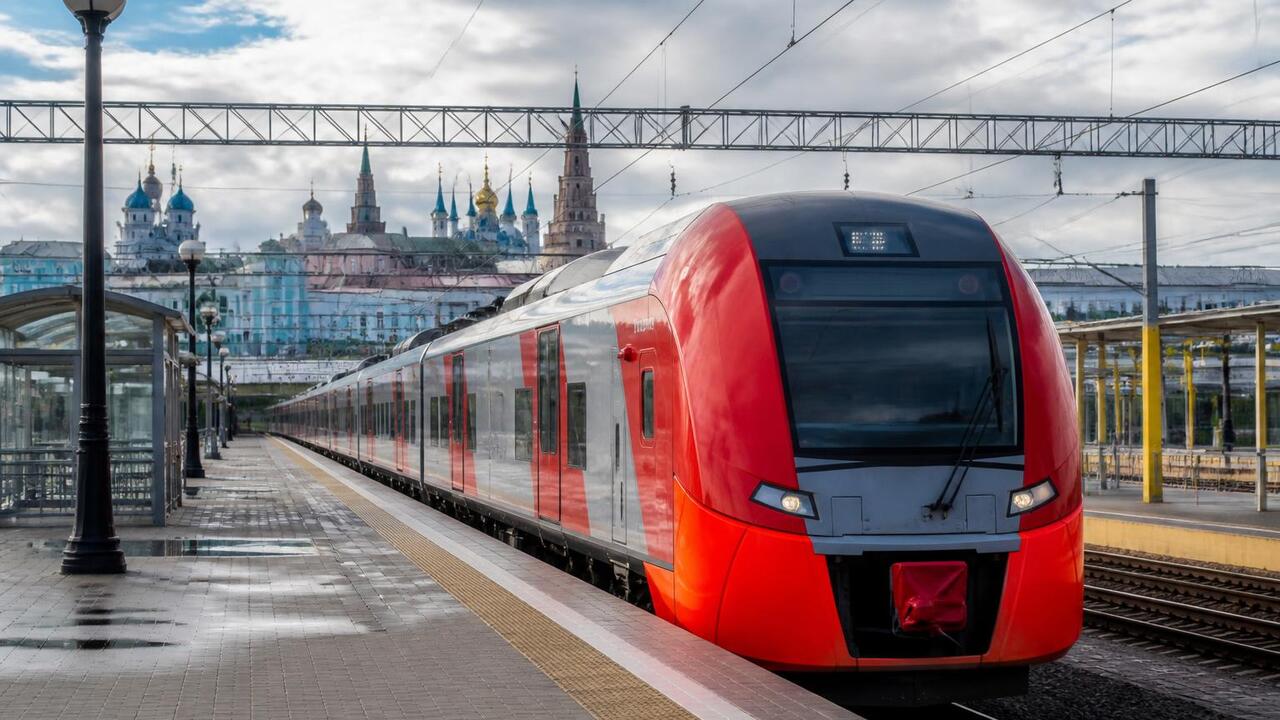 Пассажиропоток на поездах Казань — Йошкар-Ола вырос на 34% за год Пассажиропоток на поездах между Казанью и Йошка...